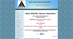 Desktop Screenshot of navalweather.org
